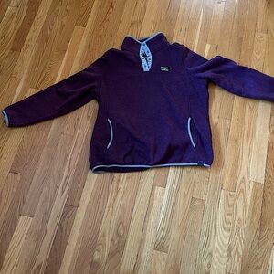 L.L. Bean Purple Women's Sweater